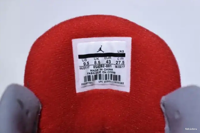 Reps TBK 854262-001 3 Black Jordan Air Cement 0521